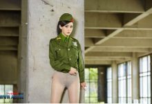 爱丝钻石套图 F6035 性感美丝小特务 66P-美图岛