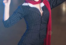 动漫展美女coser性感黑丝cos图片精选-美图岛