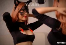 [YouMei尤美] 视频 2018.10.31 万圣节の狂欢 绯月樱-Cherry [1V]-美图岛