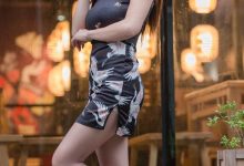 [IESS异思趣向] 2019.01.29 丝享家412：小羽街拍旗袍秀 [86P]-美图岛