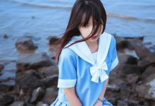 [Cosplay]疯猫ss – 一起去海鸥岛吧网红少女 [41P]-美图岛