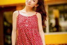 文艺气质少女户外小清新唯美写真图片-美图岛