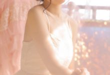 清新温婉美女性感朦胧写真图片-美图岛