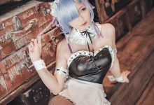 从零开始的异世界生活蕾姆cos性感写真-美图岛