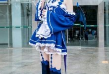 美少女雷姆半次元cosplay图片-美图岛