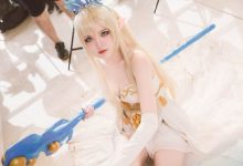 长腿性感美女cosplay英雄联盟迦娜图片-美图岛