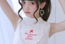 娃娃脸美女白丝袜美腿性感cos诱惑写真-美图岛