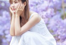 清新吊带美女唯美养眼写真图片-美图岛