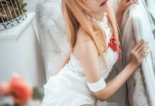 性感美女cos刀剑神域亚丝娜福利写真图片-美图岛