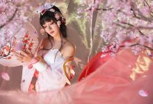 王者荣耀甄姬游园惊梦cosplay写真图片-美图岛