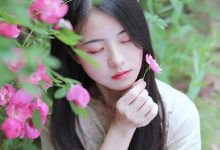 温婉美女清新秀丽写真图片-美图岛