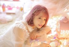 蕾丝美女诱人性感美女私房写真-美图岛