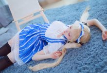 精选英梨梨cos美女模特摄影写真图片-美图岛