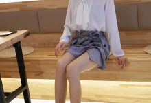 学妹加速跑 XM091《霸王茶姬-琪琪》 套图+视频-美图岛