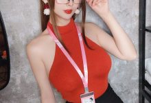 rioko凉凉子 NO.057 - 社畜的快乐圣诞节[30P+12V／721MB]-美图岛