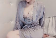 周叽是可爱兔兔 NO.017 - 今夕何夕睡袍[9P／15.1MB]-美图岛