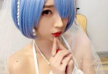 小巫女露娜 - NO.05 雷姆婚纱 [29P-155MB]-美图岛