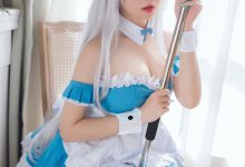 焖焖碳 NO.005 – 小天鹅女仆 [30P-125M]-美图岛