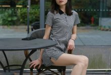 [IESS异思趣向] 2021.07.22 丝享家867：小六《格子连衣裙》[90P／165MB]-美图岛