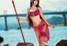 COS妹子仙九Airi NO.003 - 斯卡哈水着[15P／152MB]-美图岛