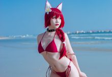 二佐Nisa 碧蓝航线 让巴尔泳装[20P-139MB]-美图岛