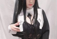 蜜汁猫裘 NO.037 修女 [25P-52.3MB]-美图岛