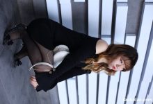 奈丝写真 NO.065 针织裙搭配黑丝–高高 [36P+357M]-美图岛