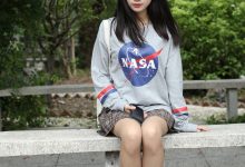 奈丝写真 NO.147 长廊石凳上的软妹-翼宁 [38P+607M]-美图岛