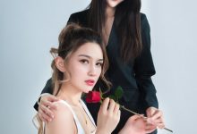 [Ligui丽柜] 2022.02.11 《双生花-情人之吻》甜甜&钟情 [81+1P-77M]-美图岛