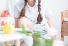 西瓜少女 NO.005   民宿私房淡蓝JKS [46P-453MB]-美图岛