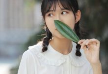 奈丝写真 NO.072 扎马尾辫 穿百褶裙–小橙子 [39P+312M]-美图岛