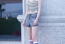 [BoBoSocks袜啵啵]NO.006 小米-运动鞋、白色小腿袜、裸足[130P+1V／3.51GB]-美图岛