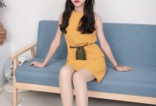 [SSA丝社]超清写真 NO.165 小凉 黄色连衣裙肉丝首秀[99P-1.38GB]-美图岛