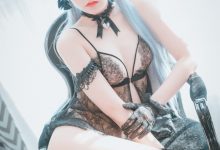 DJAWA Photo - Jeong Jenny  - Schwarz und Wei Katzenmädchen [34P-46.2MB]-美图岛