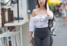 都市丽人玲玲街拍秋日恋语【套图+视频-21.5G】-美图岛