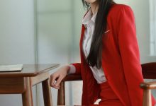 [IESS异思趣向] 2022.05.03 丝享家1077：团团《红裙丽人大长腿》[89P／123MB]-美图岛