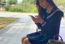 [见新摄影]NO.032 动漫里可爱的JK小姐姐又来了，你陶醉了吗 [349P+1V-3G]-美图岛