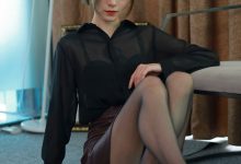 [IESS异思趣向] 2022.06.19 丝享家1122：小六《冷艳嘿丝》[84P／138MB]-美图岛