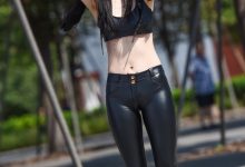 精选街拍作品 NO.0056 紧身皮裤美女模拍原图[274P／205MB]-美图岛