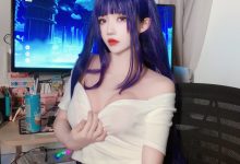 桜桃喵 - 雷电将军同人 [11P-86.6MB]-美图岛