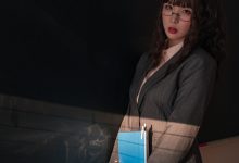 轩萧学姐 - NO.35 教鞭 [45P1V-266MB]-美图岛