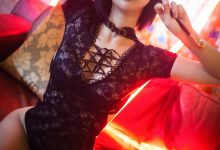 PINK RIBBON - Uuuha Mood_Black [115P+1V-3.8GB]-美图岛