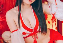 霜月shimo - NO.69 Fox Miko [14P-535MB]-美图岛