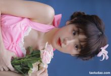 [YITUYU艺图语]2022.11.21 粉色背带裤 顾林x[31+1P／356MB]-美图岛