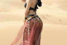 蠢沫沫 - NO.244 沙漠魅魔 [9P-76MB]-美图岛