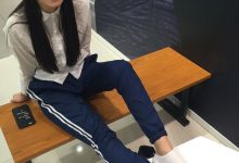 [YJ街拍]001 商场帆布鞋棉袜[26P-26MB]-美图岛