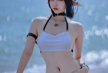 「二佐Nisa」方舟 – 森蚺泳装(22P-176MB)-美图岛