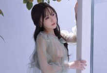 鱼子酱《绿色薄纱》原版写真 [117P-1.98G]-美图岛
