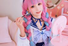 绮太郎_Kitaro - aqua 湊阿库娅 [25P-299MB]-美图岛