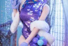 菌烨 - 源赖光 旗袍 [19P／105MB]-美图岛